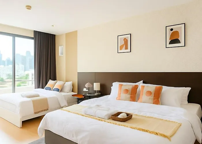 Modern 2 Bed Executive Unit - 5Min To Nana Bts
